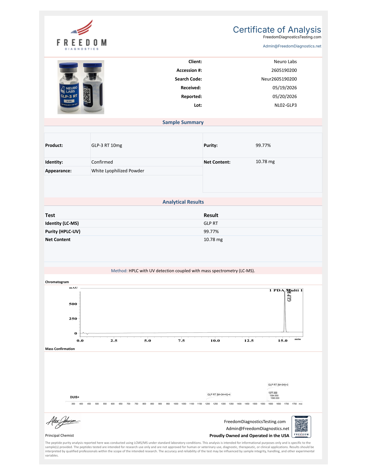 GLP-3 RT (5-40MG)